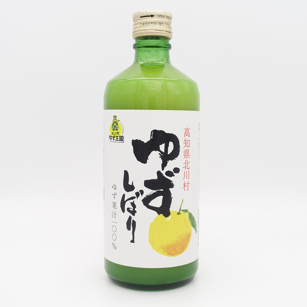 ゆずしぼり　ゆず果汁100％　500ml