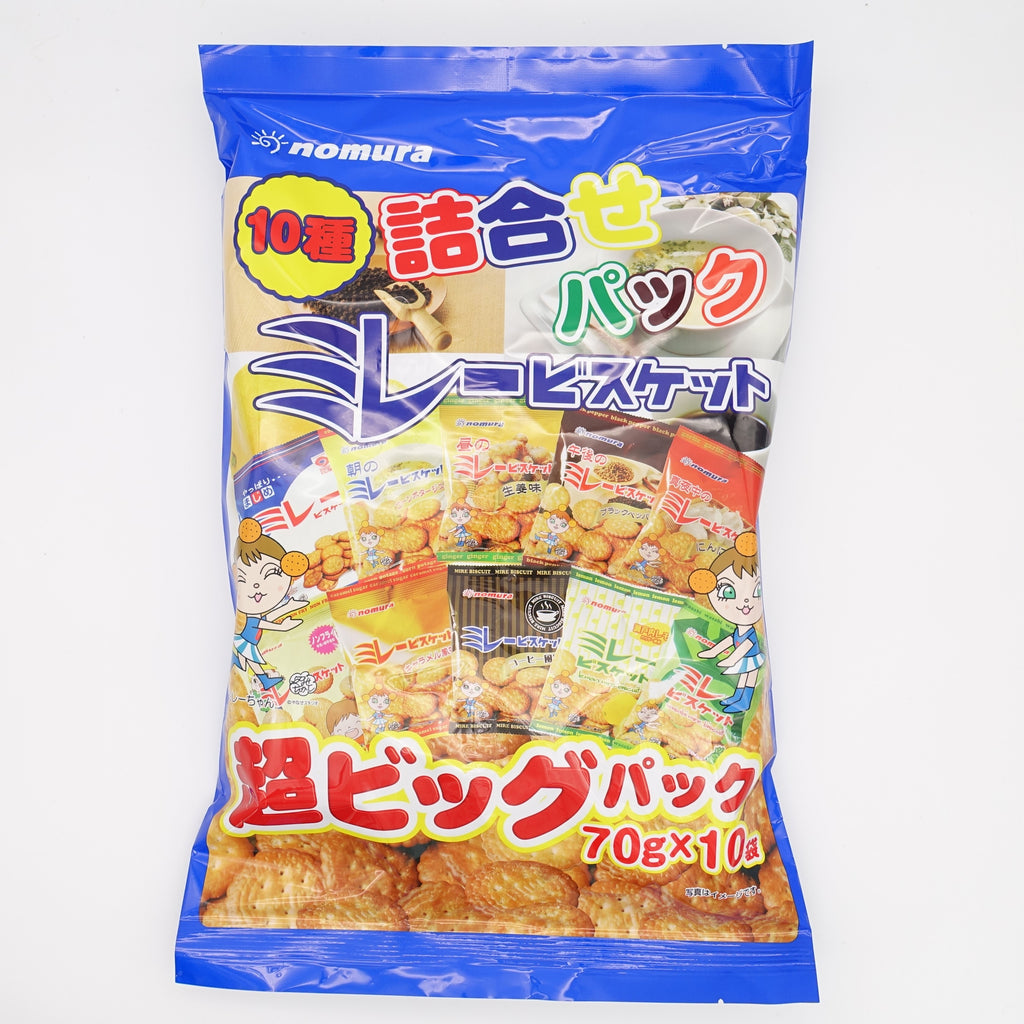 ミレービスケット10種詰合せパック 70ｇ×10 – 土佐せれくとしょっぷ